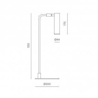 Lampe à poser LED Maru (3W)