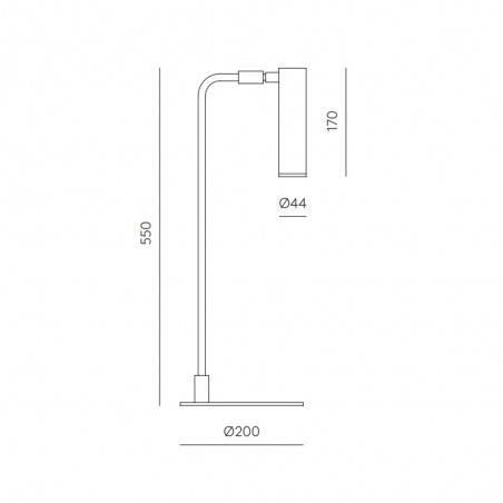 Lampe à poser LED Maru (3W)