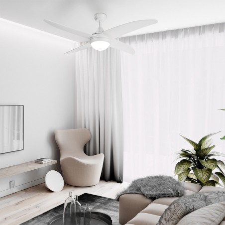 Ventilateur de plafond avec lumière Anke