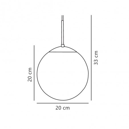 Lampe a suspension Cafe
