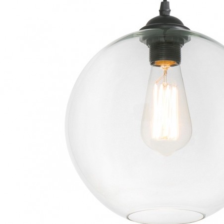 Lampe industriel transparent