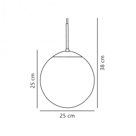 Lampe de plafond Cafe