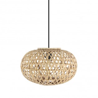 Lampe suspension en bambou...