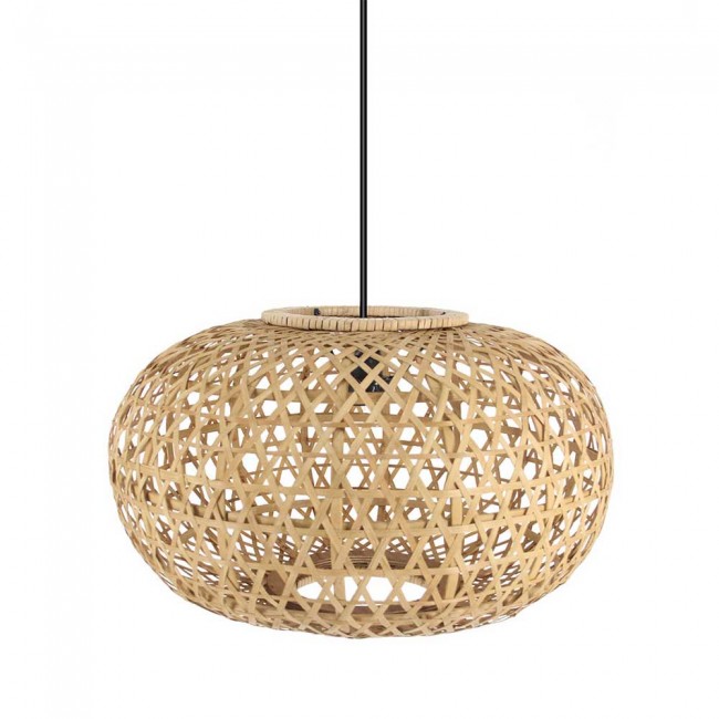 Lampe a suspension en bambou Ponte 50