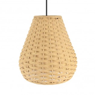 Lampe à suspension en bambou Alente