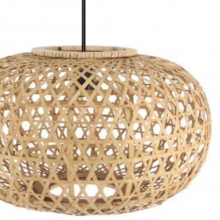Lampe a suspension en bambou Ponte 50