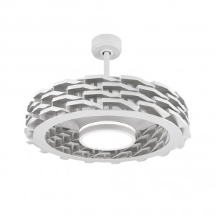Ventilateur de plafond á LED Rubik Wifi CCT Dim (36W+15W)