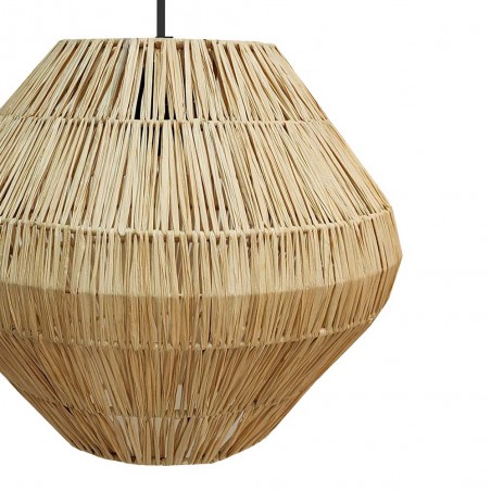 Lámpe de plafond naturel Nael