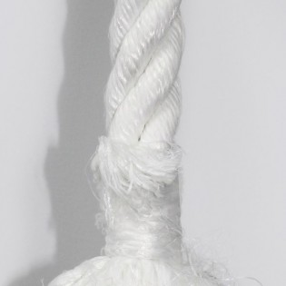 Lampe cordage (nylon blanche)