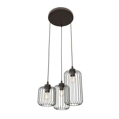 Lámpe de plafond Osmera Noir II (3 lumieres)
