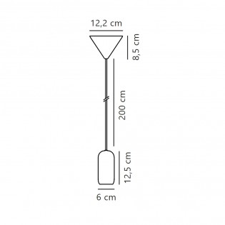 Lampe de plafond Notti