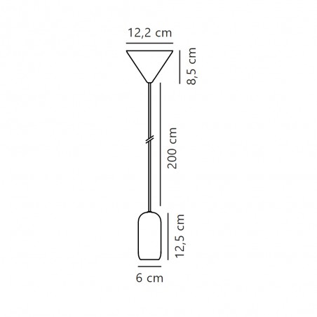Lampe de plafond Notti