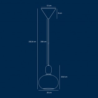 Lampe a suspension Notti