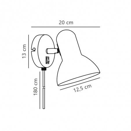 Lampe Murale Texas