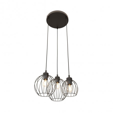 Lámpe de plafond Fersan Noir II (3 lumieres)