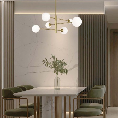 Lámpe de plafond Cosmica (6 lumieres)