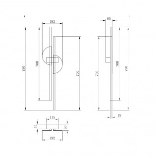 Applique Murale LED Skyline II (23W)
