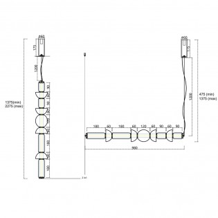 Suspension LED Cosmo (39W)