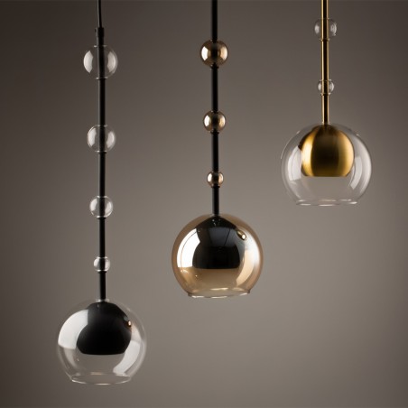 Lampe de plafond Ros Noir