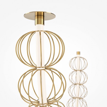 Suspension LED Golden Cage (117W)