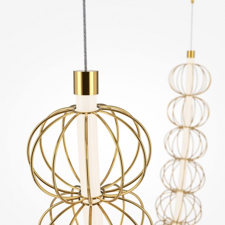 Suspension LED Golden Cage (107W)