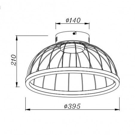 Plafónnier LED Tilda (30W)