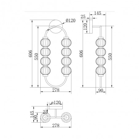 Applique Murale LED Amulet (16W)