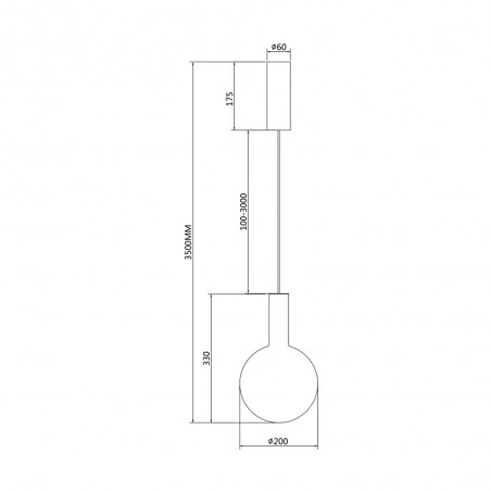 Suspension LED Nebula (4W)