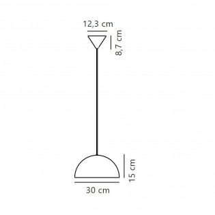 Lampe de plafond Ellen 30