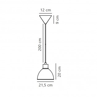 Lampe a suspension Pop