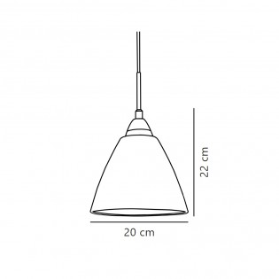 Lampe a suspension Read 20