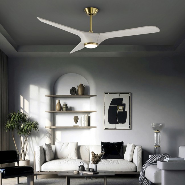 Ventilateur de plafond LED Alisios CCT Dim (18W)