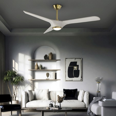 Ventilateur de plafond LED Alisios CCT Dim (18W)