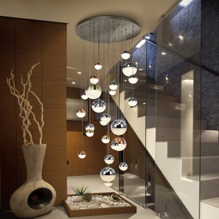 Plafonnier à LED dimmable Sphere (27 lumières)