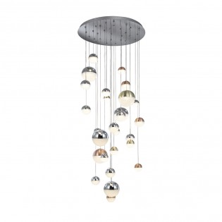 Plafonnier à LED dimmable Sphere (27 lumières)