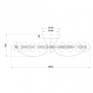 Plafonnier LED Tessara (72W)
