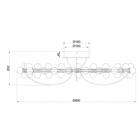 Plafonnier LED Tessara (72W)