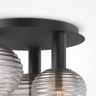 Plafonnier Reels (3 lumieres)