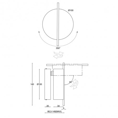 Applique Murale LED Nuance (4W)