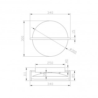 Applique Murale LED Mira (14W)