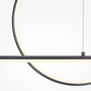 Lampe de plafond LED Halo (40W)