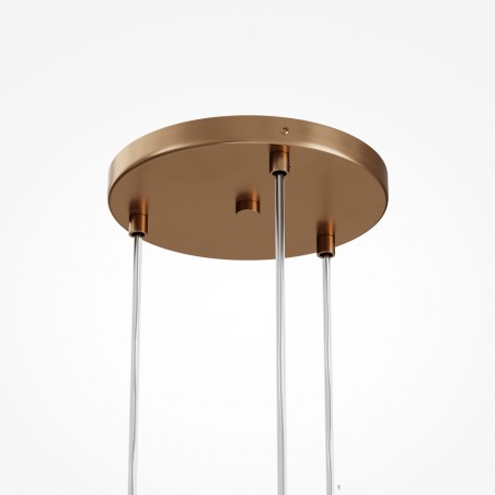 Lampe de plafond Basic Form Transparent (3 lumieres)