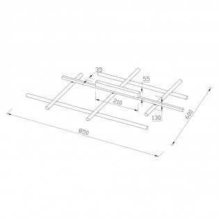 Plafonnier LED Radiance (50W)