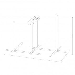 Suspension LED Radiance II (80W)