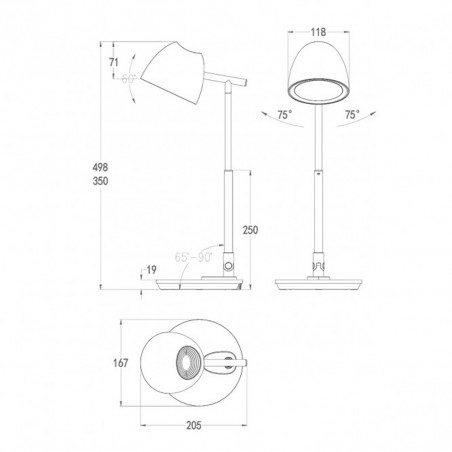 Lampe de bureau Led Foster (8W)