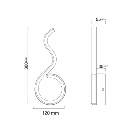 Applique murale Led Macan (11W)
