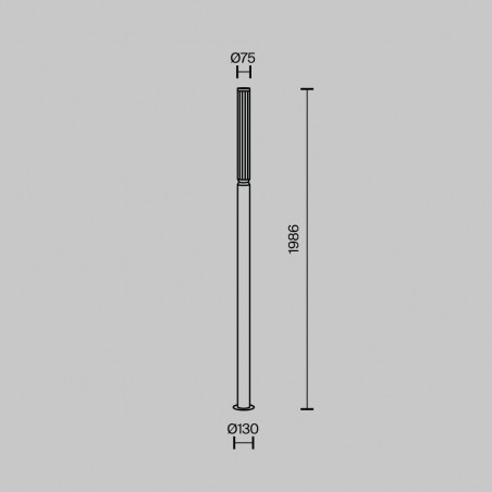 Balisé de exterieur LED Lit (20W)