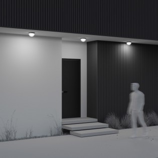 Plafonnier d'exterieur LED Mon (12W)