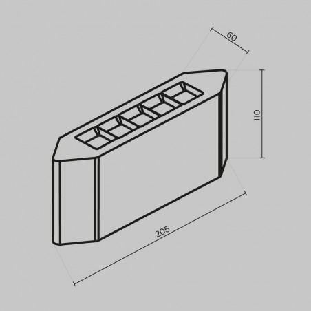 Applique Murale d'exterieur LED Pull (5W)