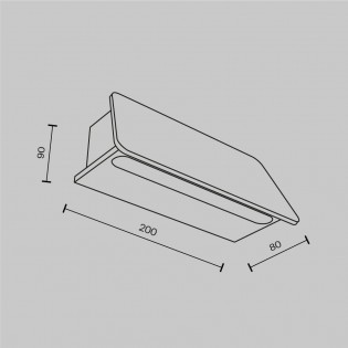 Applique Murale d'exterieur LED Trupp (6W)